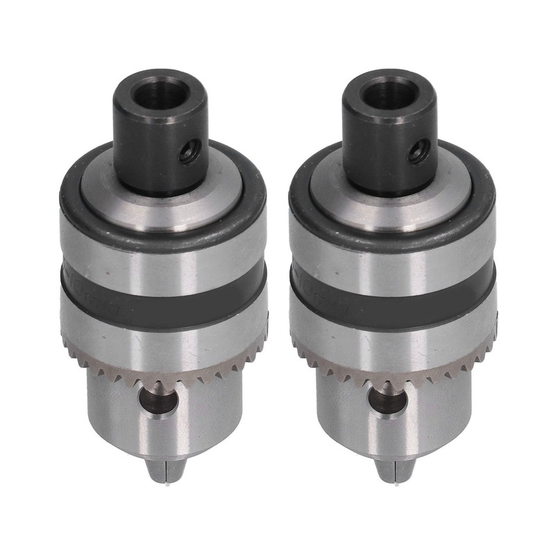 2 Set Heavy Duty Drill Chuck 3 Claw Aluminum Alloy