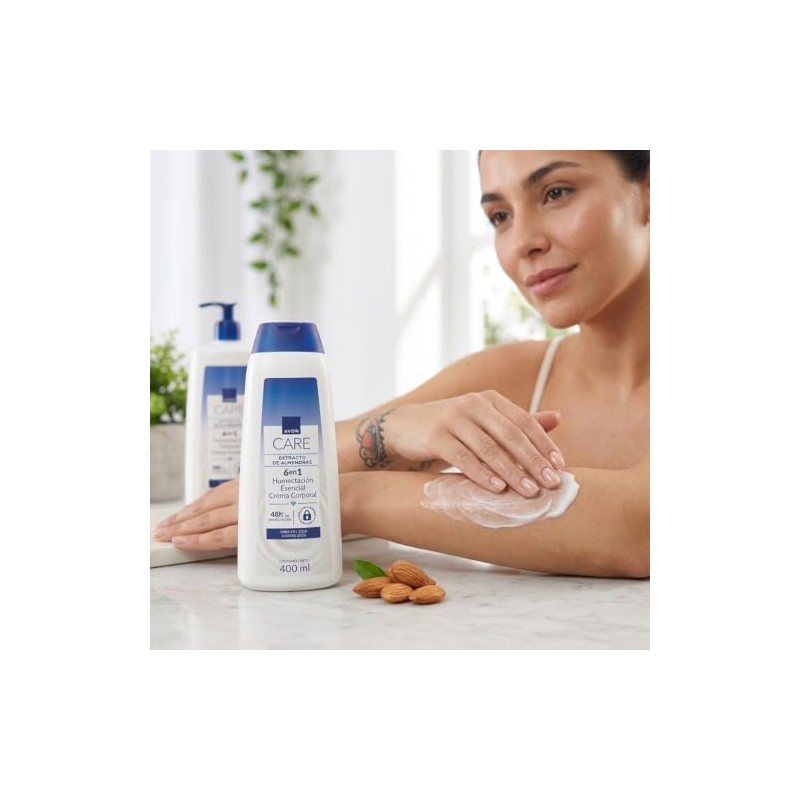 Crema Corporal con extratactos de Almemendra 48hrs hidratancion 350ml