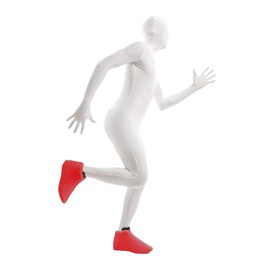 Morphsuits Red Shoe Covers, Shoe Covers Reusable, Over Shoes Protectors, Festival Shoe Covers, Overshoes Reusable, One Size