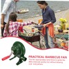 Mipcase Hand Cranked Air Fire Blower for Grill and Barbecue
