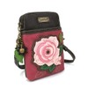 CHALA Plant Life Collection Cell Phone Crossbody Purse-Women PU Leather/Canvas