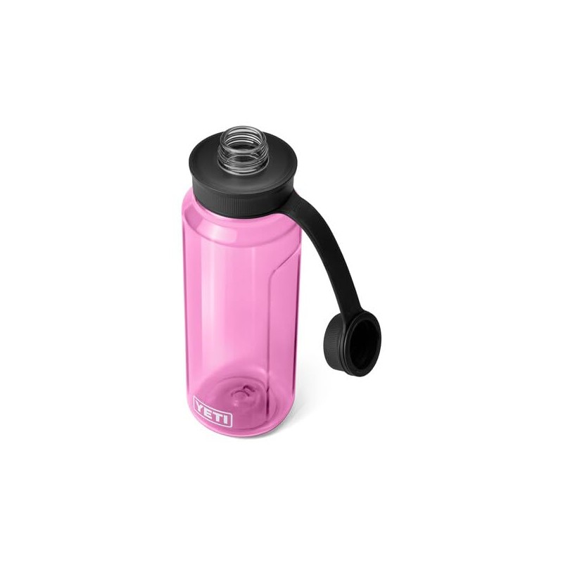 YETI Yonder Water Bottle with Tether Cap, Power Pink, 35