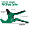 Professional PVC Pipe Cutter 2.5 inch (75mm), Heavy Duty Dark