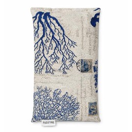 cojin semillas para microondas - Compresa de Semillas para Microondas - Verde/Azul 25X15 cm - Con Aroma a Menta - cojin caliente - Padifymx