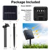 Metaku 2 Pack Solar String Lights for Outside, Total 72FT