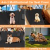 Mancro Dog Car Seat Cover for Back Seat, 2025 Upgraded