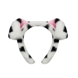 VIGUEUR Dalmatian Dog Ears Headband - Puppy Ears for Cosplay Party