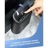 MAICHANG Car Trash Can with Lid, Mini car Trash Can