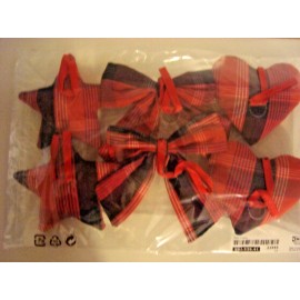 IKEA SNOMYS Tree Hanging Decoration Christmas Ornaments Red Assorted SNÖMYS NEW