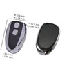 Krawnxin Handheld Transmitter Compatible with Hörmann Ecostar RSE 2 RSC