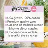 Lily Sugar N Cream Cones Orchid Yarn - 1 Pack