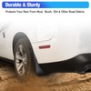 LitMiRaCle Guardabarros para salpicaduras, compatible con Dodge Challenger 2015-2023, juego