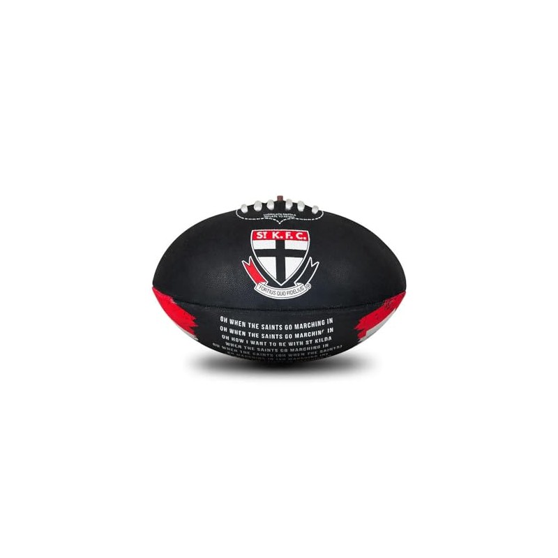 Sherrin AFL St Kilda Song Football, Size 2