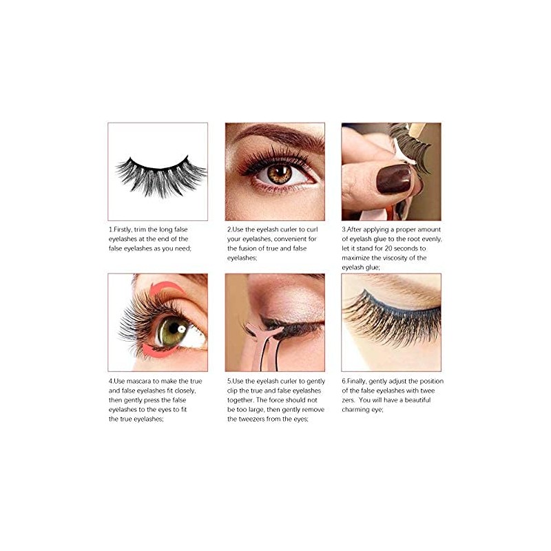 Flash Lash Eyelash Kit - False Lashes - 3D Faux
