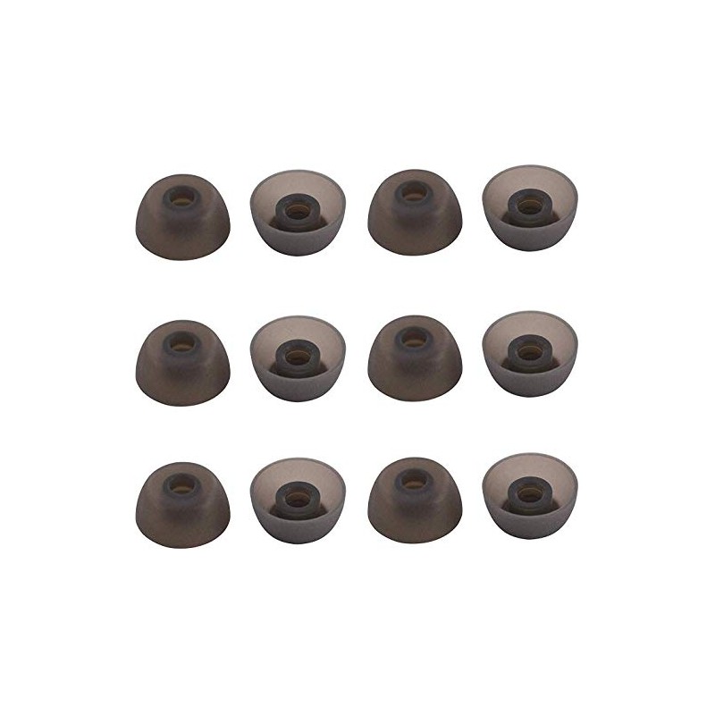 ALXCD Eartips Compatible with Jabra Elite 75t Earbuds, 6 Pairs