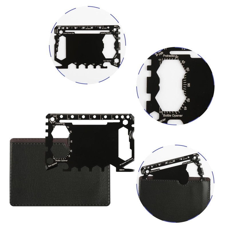Tabanzhe 46 in 1 Pocket Outdoor Camping Multitool Accessories -