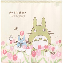 My Neighbor Totoro Seasonal Plants, Totoro Noren, Room Divider, Stylish (Totoro Tulip)