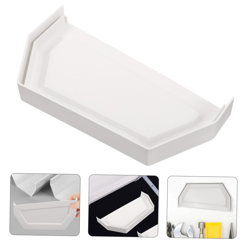 TEHAUX PVC Gutter End Cap Gutter Downspout End Seal Rainwater