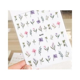 Generic Floral Blossom Flower Nail Stickers Blossom Branches Flowers Leaf Nail Decals Me305 Nail Wraps Stickers Manicure Supplies for Women Nails Full Long Lasting Easy Apply and Remove