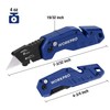 WORKPRO Folding Utility Knife, Box Cutter with Belt Clip, Quick-Change