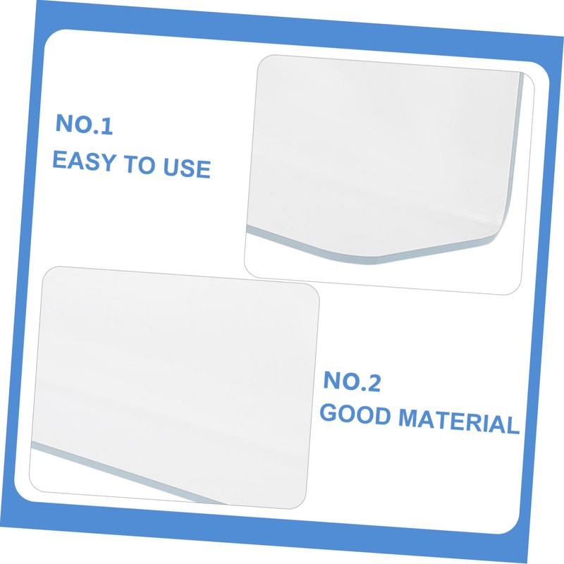 Mobestech Bathtub Splashing Guard Kitchen Sink Board for Bathroom PVC