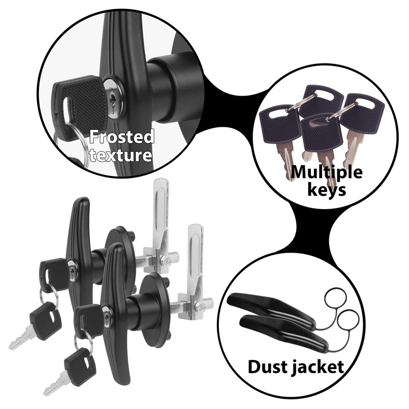 T Handle Latch leer Truck Cap Lock Replacement Truck Cap