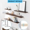 4 pcs Floating Shelf Bracket,4 Inch Invisible Hidden Heavy Duty