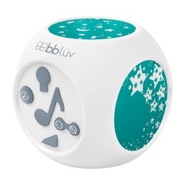 bblüv - Kübe - Sound Activated Soothing Musical Night Light with Colorful Projection