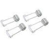 Door Bump Spring Closer, Scratch Resistant Hinge Accessories, Easy Installation,