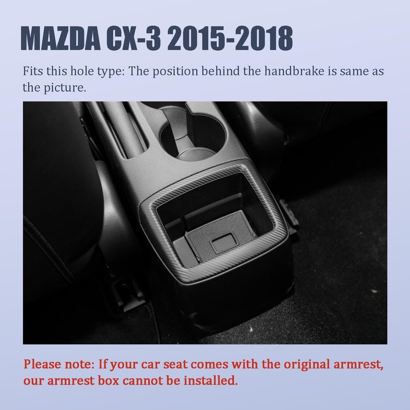 Car Armrest Box for Mazda CX-3 2015 2017 2018 Auto