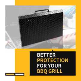 ECOTRIC 36" Griddle Cover Lid Compatible with Blackstone 36 inch Griddle Outdoor Griddle Hard Top Powder Coated Black Aluminum