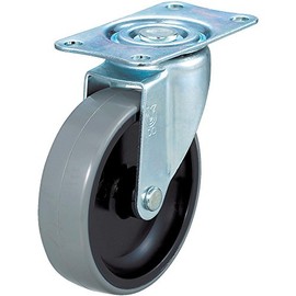 TRUSCO(トラスコ) 台車用キャスターφ100 ウレタン車 自在 TYSG100NU