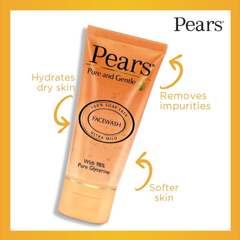 Pears Pure & Gentle Face Wash 60gm