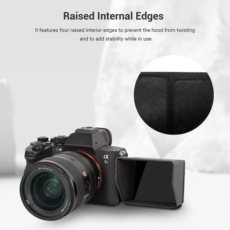 SmallRig Screen Hood Sun Hood Sunshade for Sony Alpha 7