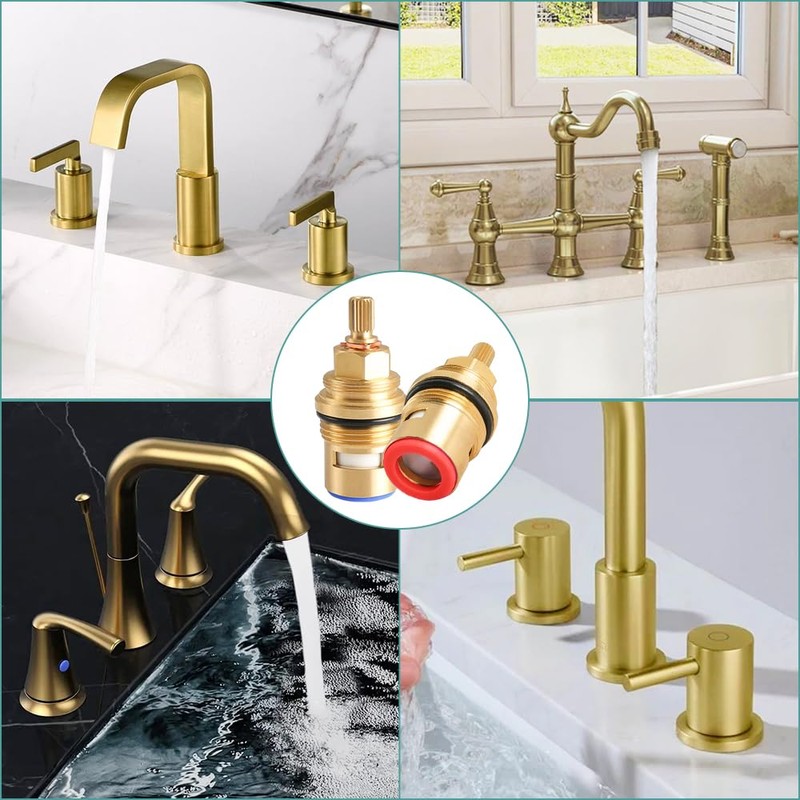 Ceramic Cartridge for Grohe 45887000, Faucet Cartridges Replacement Parts, Bathroom