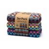 KH-Haushaltshandel Pack of 3 Terry Towel 50 x 90 cm