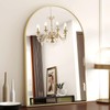 HARRITPURE 20"x30" Arched Bathroom Mirror - Wall Mounted Mirror -