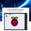 2.8 Inch Touch Screen Capacitive Touch IPS Screen 40pin GPIO