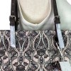 SAKROOTS Tote Bag Large Black Pink Loyola Soulful Desert Charms