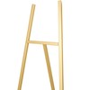 Deco 79 Metal Geometric Display Easel Tall Adjustable 3 Tier