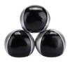 3PCS Juggling Ball, Silver Black PU Leather Indoor Leisure Portable
