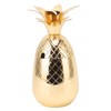 Cocktail Shaker Pineapple Shape Stainless Steel Polished Smooth Surface 500ml