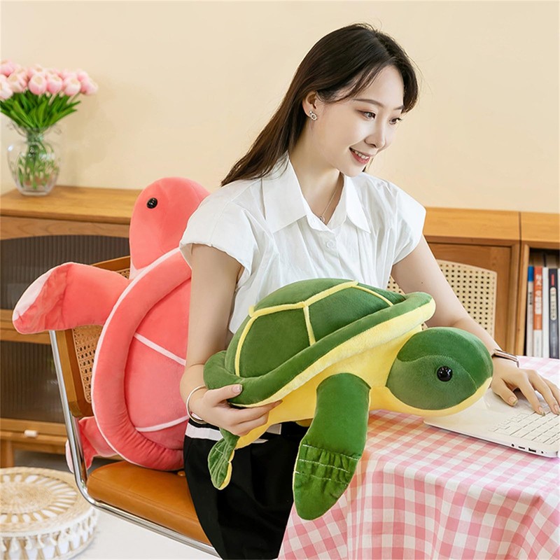 Turtle Cuddly Toy, Plush Turtle Plush Toy, Large Turtle Plush