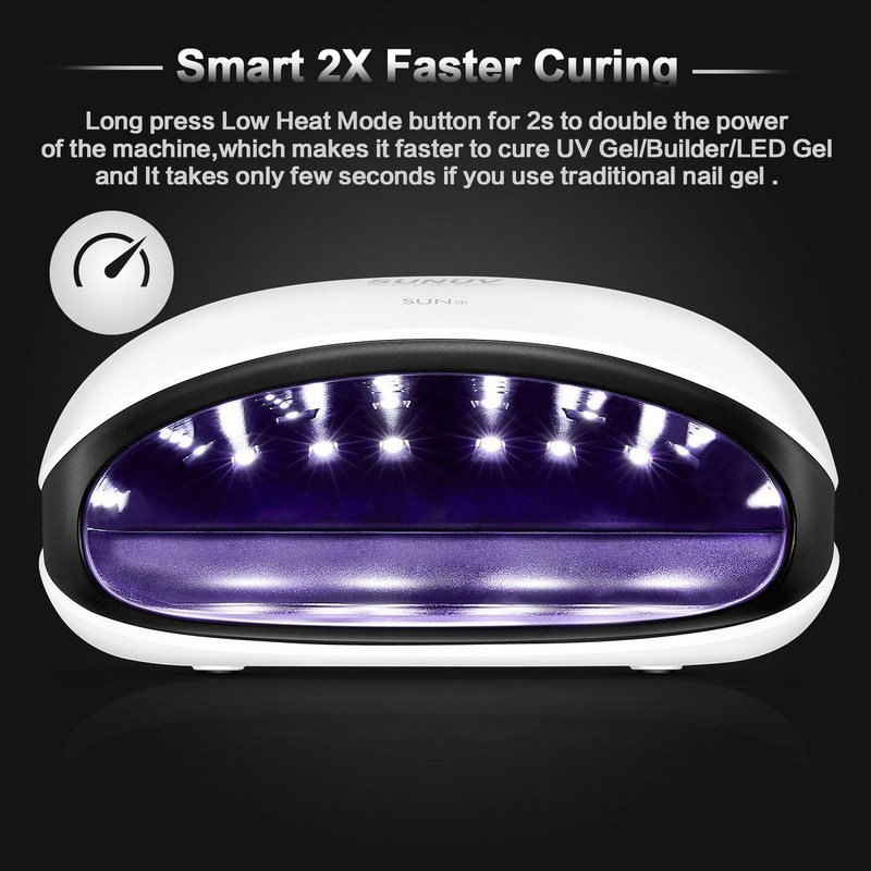 UV Led Nail Lamp, SUNUV 48W UV Nail Dryer SUN4