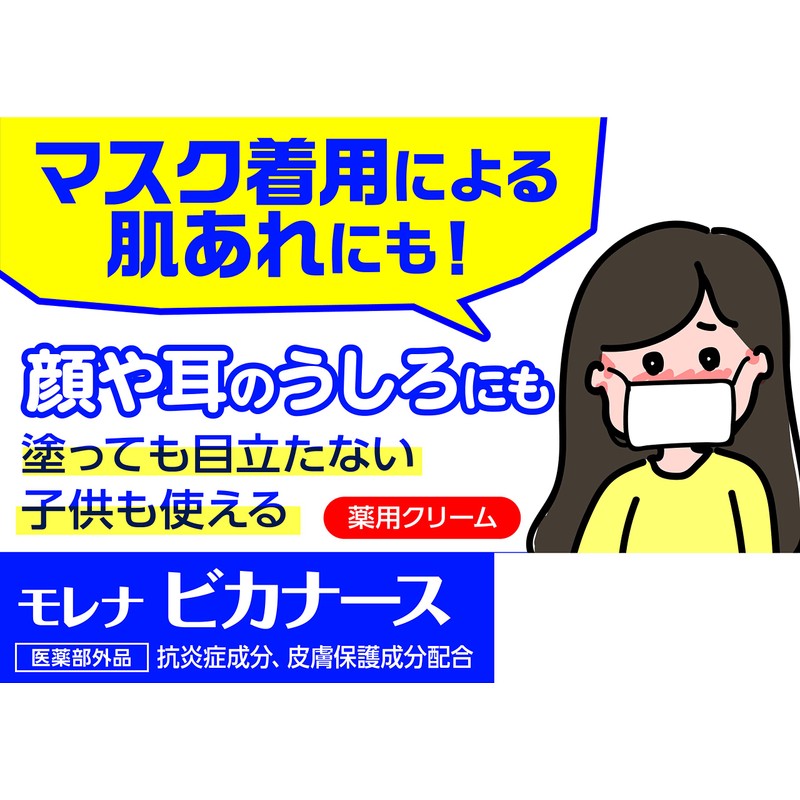 Zeria Shinyaku Cream Under Nose Trouble Over-Blowing Nose Dry Morena