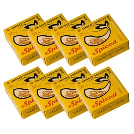 Portuguese Smoked Spiced Sardine Pate | B Vitamins, Omega-3 | Tinned Seafood by Ati Manel | 8 x 75g Cans