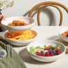 Feenmai Pasta Bowls 22 oz - Ceramic Serving Bowls Set