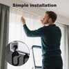 Pack of 50 Gazebo Hooks - Plastic Hooks for Curtains,