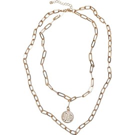 Urban Classics Women's Love Basic Necklace, gold
