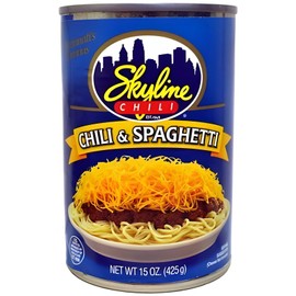 Skyline Original Chili & Spaghetti, 15-Ounce Can [6-Cans]